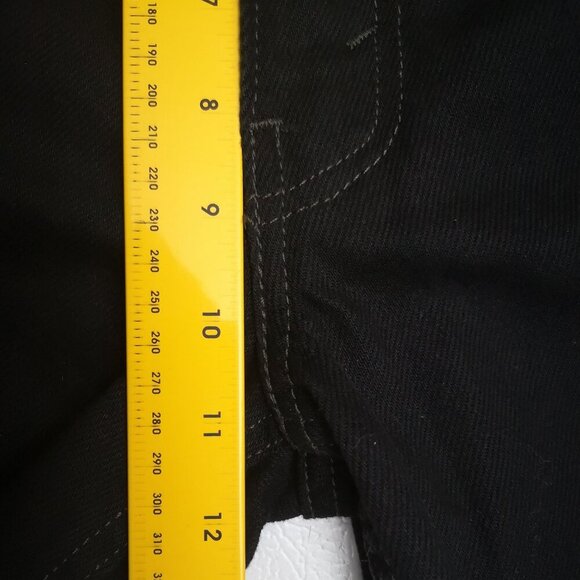 Levi's 550 Men's Size 34/30 Black Zipper & Button Closure Relaxed Fit Jeans - Picture 13 of 14